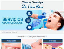 Tablet Screenshot of clinicadeodontologiadroscarbricco.com